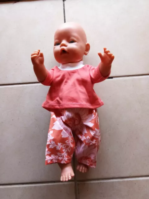 homemade baby born doll clothes-pants and shirt 