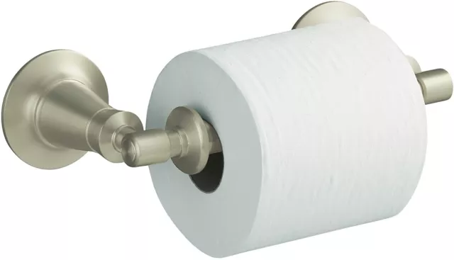Kohler K-37056-BN Vibrant Brushed Nickel Alteo Vertical Toilet Paper Holder