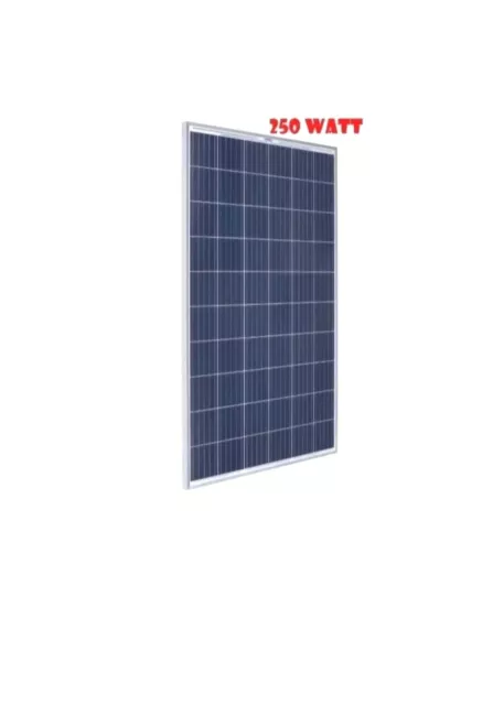 PANNELLO 250w SOLARE IMPIANTO  FOTOVOLTAICO  CASE CAMPER BAITE ACCUMULO