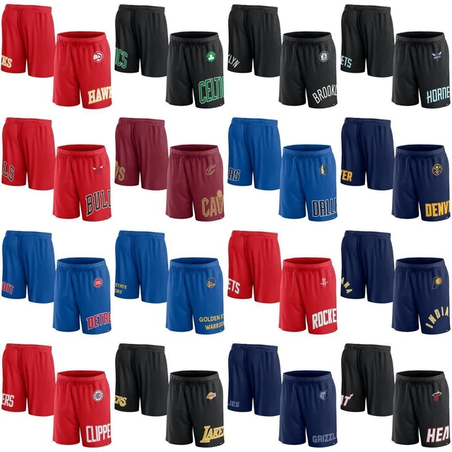 Men's Basketball Free Throw MeshShorts Screen Print Graphics S-3XL