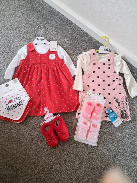 Baby Girls 6-9 Month Bundle New