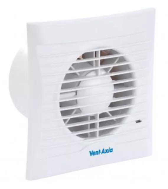 Vent Axia Silhouette 100H 4" Extractor Fans with Humidistat (Model 454057)