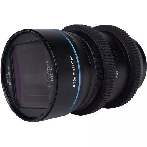 Lente anamórfica APS-C SIRUI 35 mm F1,8 1,33X lente película para cámara de montaje M4/3 M43 2