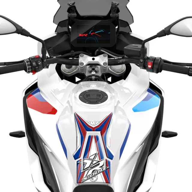 3D Front Gas Fuel Tank Pad Protector Decal Sticker For 2020-2022 BMW S1000XR 3