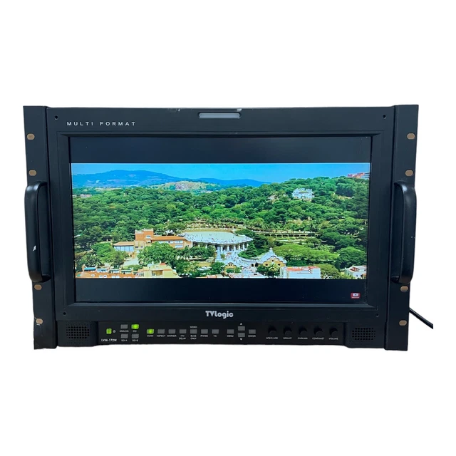 TVlogic 17" LCD Multi format Broadcast Monitor LVM-172W - rack mount