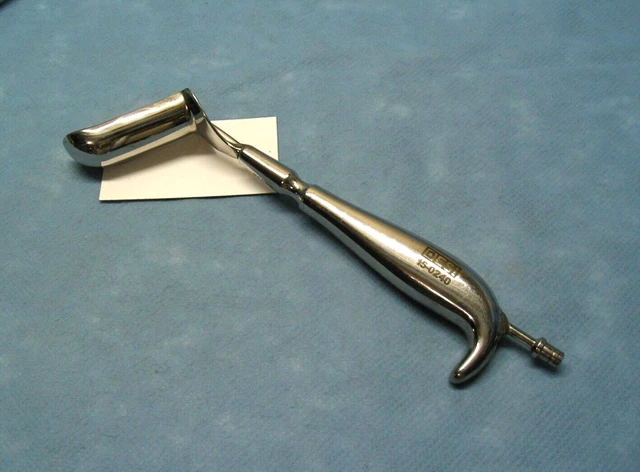 ESI 15-0240 Hill Ferguson Rectal Retractor, Fiberoptic, Small, 25mm x 60mm