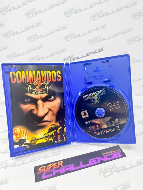 Commandos 2: Men of Courage PS2 PlayStation 2 PAL/UK Eidos completo 3