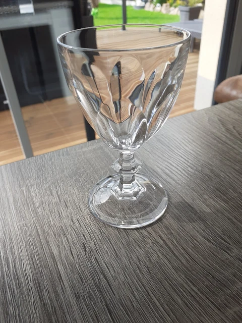 6 verres à vin blanc porto cristal d'Arques modèle Rambouillet 5