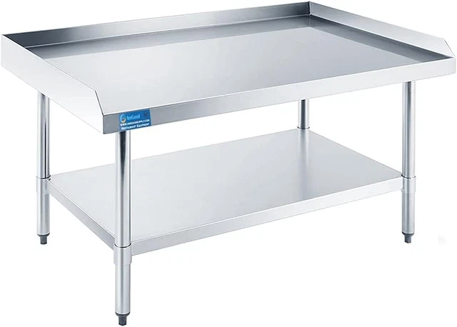 Stainless Steel Equipment Stand - Heavy Duty, Commercial Grade, with Undershelf,