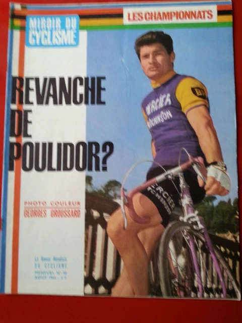 PHOTO MIROIR DU CYCLISME 1966 - ROGER PINGEON