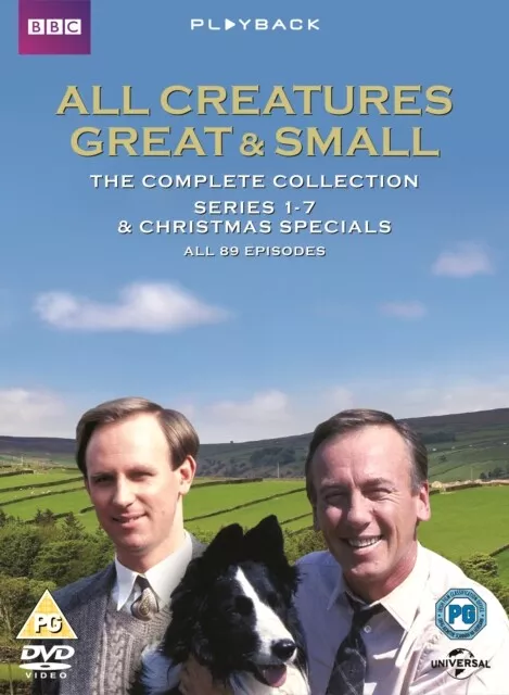 All Creatures Great and Small Series 1 2 3 4 5 6 & 7 XMAS SPECIALS DVD Box Set