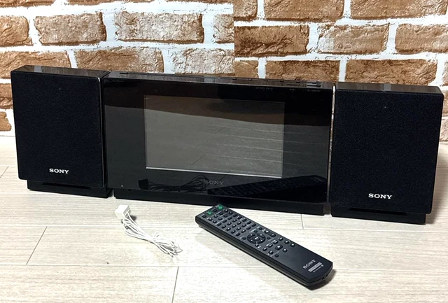 SONY CMT-L7D MICRO Hi-Fi System DVD CD MD Walkman Dock Remote
