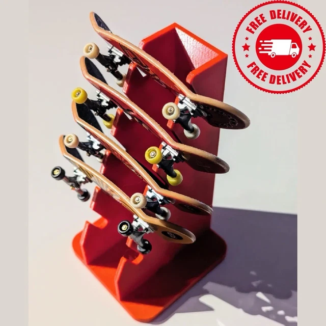 thumbnail image 2 of Tech Deck Fingerboard Display Stand – Holds 14 Boards, UK Decor, Ages 12-16 2 of 6