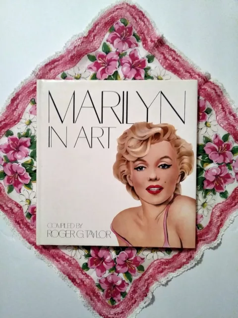 MARILYN MONROE BOOK Marilyn in Art Hardcover VINTAGE book