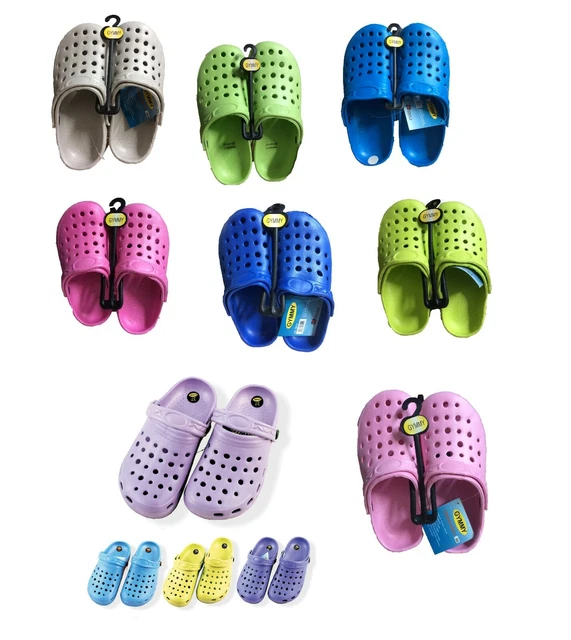 CIABATTE GOMMA PANTOFOLE Sabot Sabo tipo Croc Bambino Bambina Mare Piscina Casa EUR 4 99 PicClick IT