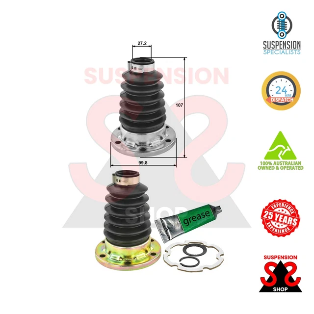 TRANSMISSION SIDED BELLOW Boot Kit, Drive Shaft Suit VW Passat 3.6 R36 ...