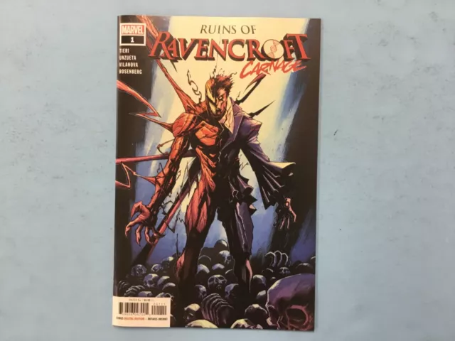 RUINES OF RAVENCROFT CARNAGE comic # 1 1st Appearance CORTLAND KASADY Unread HTF