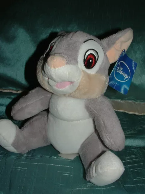 Disney  Thumper Rabbit 9" Plush Soft Toy From Bambi Tagged