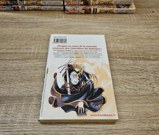 Manga Saint Seiya lost canvas tome 1 collector Album 3