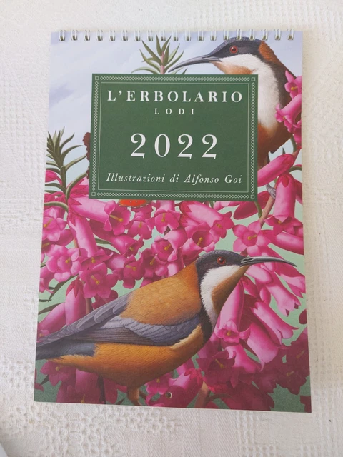 Calendario da parete Erbolario di  Lodi anno 2022 nuovo