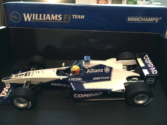 1/18　ウィリアムズF1　BMW　FW23　ミニチャンプス 1/18 Minichamps Williams FW23 BMW Compaq Juan Pablo Montoya