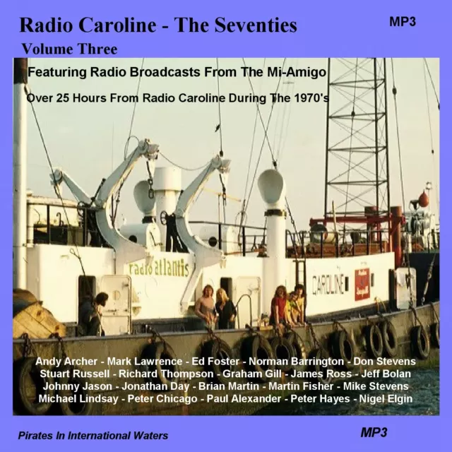 Pirate Radio Caroline The Seventies Volume Three Listen In Your Car