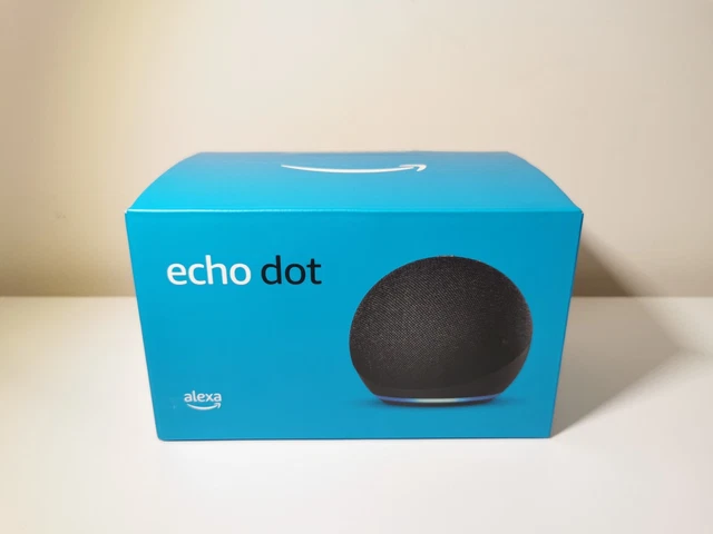 AMAZON ECHO DOT 4th Generation Smart Speaker with Alexa - Charcoal EUR ...