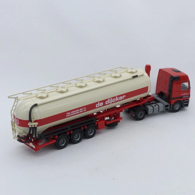 Tekno 1/50 – Mercedes Actros 2548 Semi Benne – Miniature D’occasion