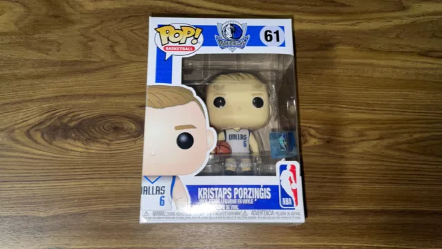 Funko Pop! Basketball Kristaps Porzingis 61 NIB