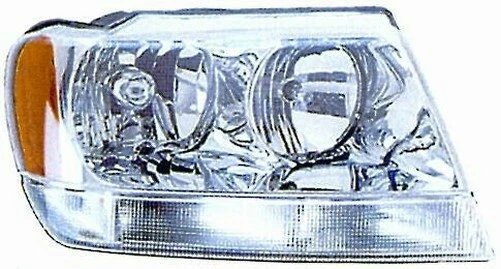 VLAND PHARES FULL LED pour Jeep Grand Cherokee 2011-2013 Avec lumière d