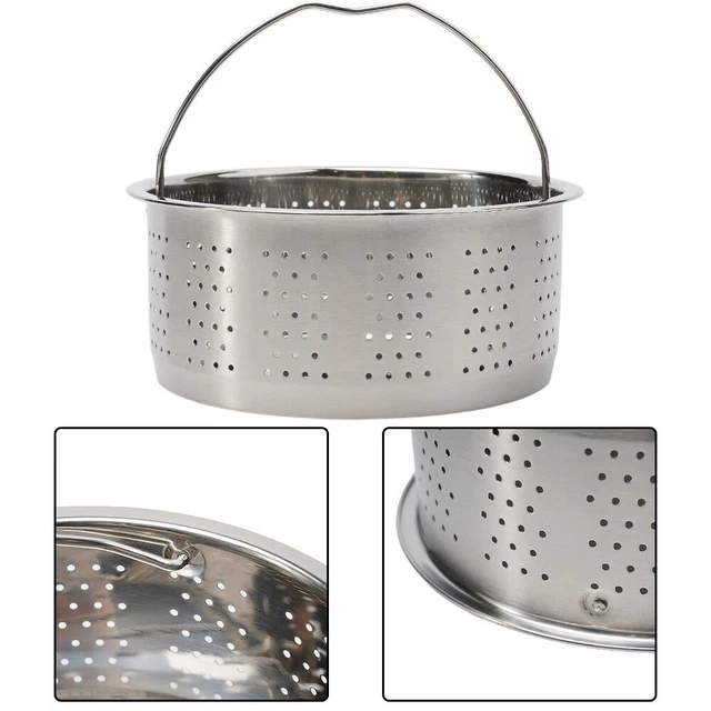 Panier Vapeur En Inox 304 – Pour Casseroles Et Autocuiseurs – Diamètre 14 à 24 Cm – Lavable Au Lave-vaisselle