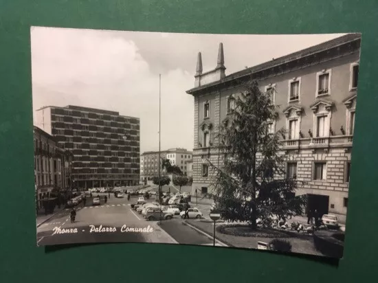 Cartolina Monza - Palazzo Comunale + 1960 ca.