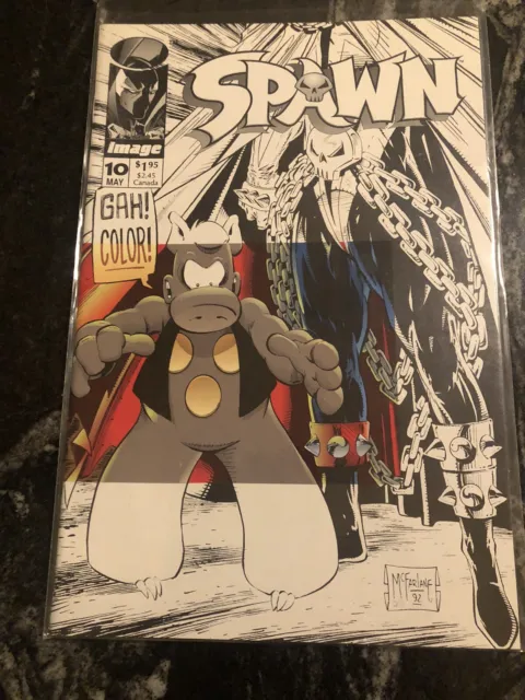 Spawn #10 Image Comics 1993 NM High Grade McFarlane Dave Sim Cerebus