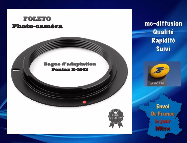 Bague D'adaptation Macro Pentax 645 Vers Soufflet Universel ⌀70mm, Occasion