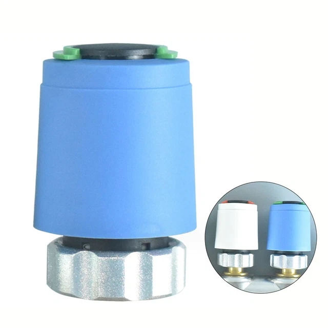 Valvola Riscaldamento Radiante Pavimento con Attuatore Termico Elettrico Blu M30 1 5 230V