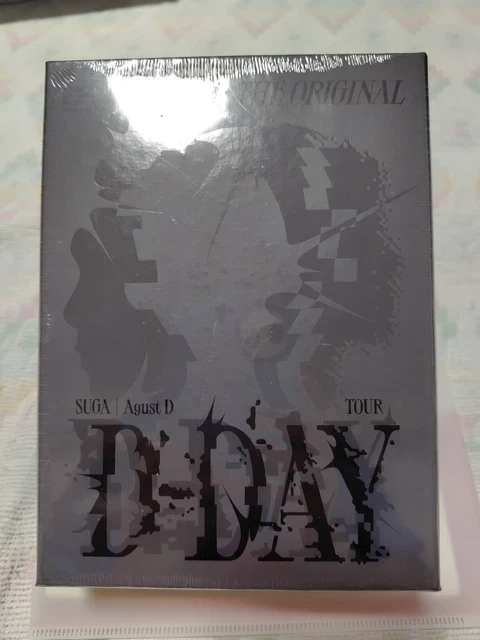 SUGA AGUST D TOUR D-DAY in JAPAN 2-Blu-ray Limited Edition BTS EUR