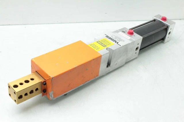 Welker WPA-40-123 Pneumatic Shot Pin Clamp Assembly / 123mm Travel / 40mm Bore