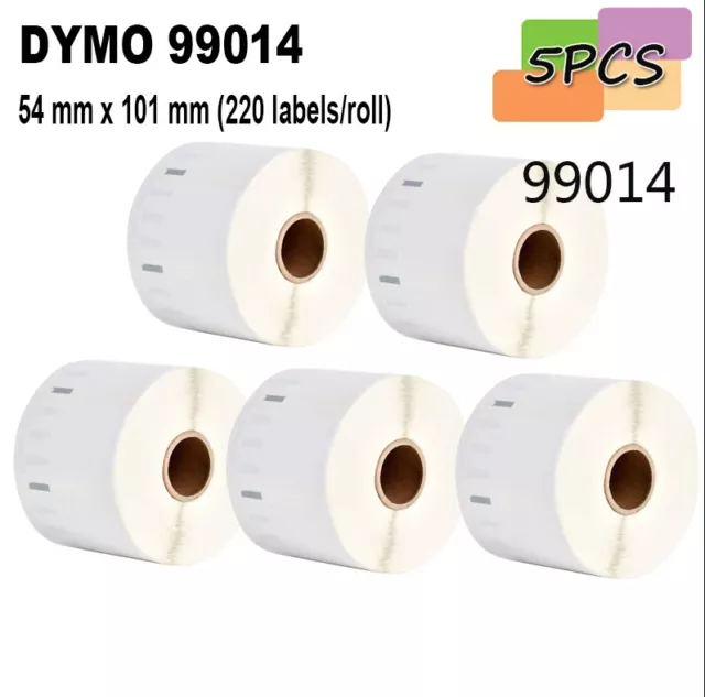 5 Rolls SD99014 Compatible Dymo Label 99014 Shipping Address Labels 54mm x 101mm