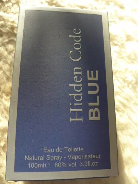 Hidden code blue eau de 2025 toilette