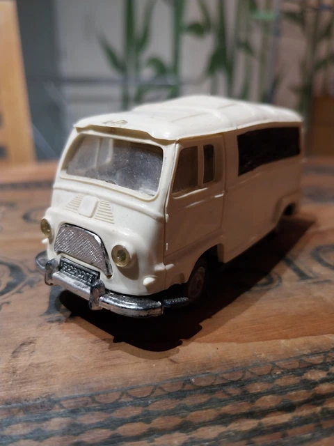 Rare ancienne Norev Plastique estafette Renault Fourgon no Minialuxe Clé Bonux
