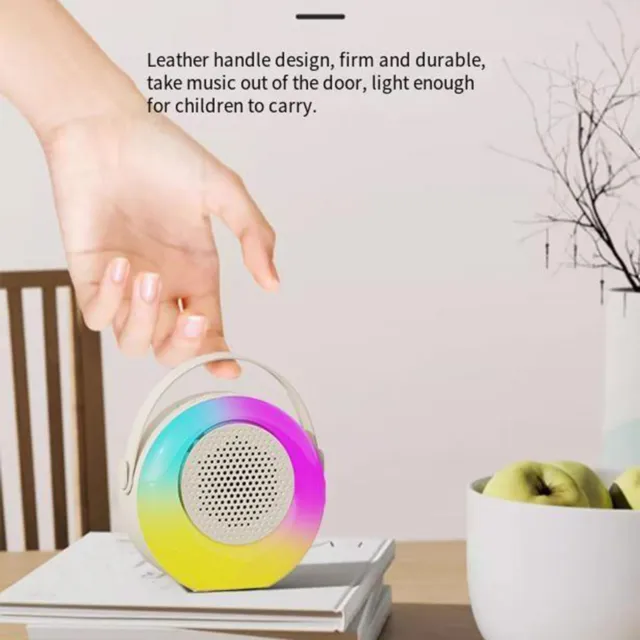 Stable Uninterrupted Connection Speaker Mini with Ar Chip 5w Karaoke Dual