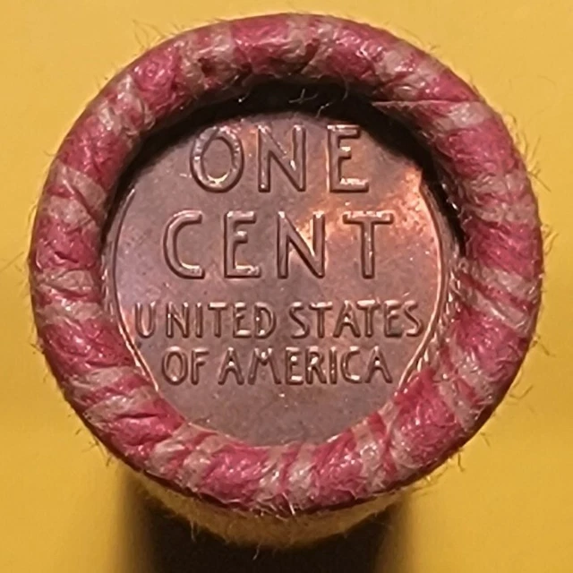 ONE Roll of Wheat Leaf Pennys (Lot of 50 Coins)       1909-1958