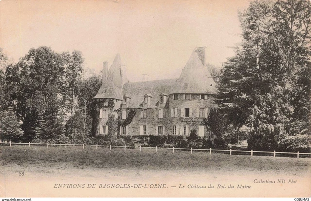 61 BAGNOLES DE L ORNE _S06119_ Environs Ch�teau du Bois du Maine