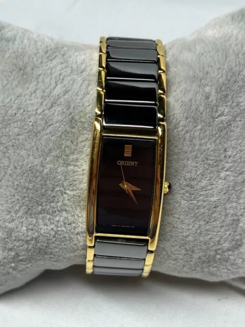 louis cardin ladies quartz watch 22k Gold Plated New battery