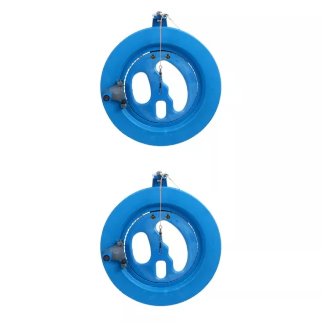 2 Sets Winder Reels Kite Flying Accessories Wire Wheel Self-locking