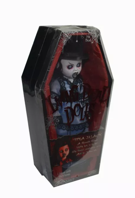 Living Dead Doll 2005 'Tina Black' by Mezco NIB