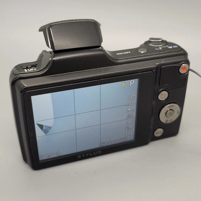 Olympus SZ-15 16,0 megapixel fotocamera digitale compatta testata nera 7