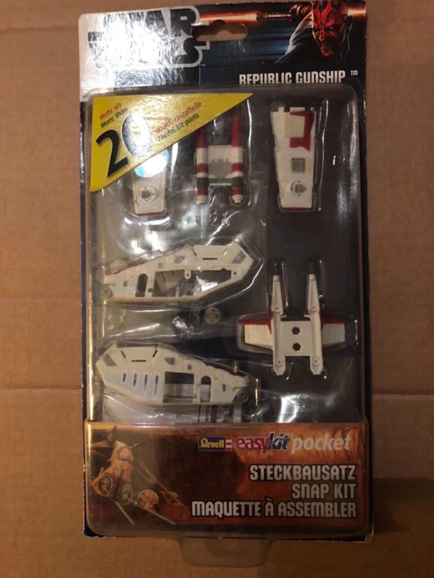 STAR WARS REVELL easykit Pocket Republic Gunship