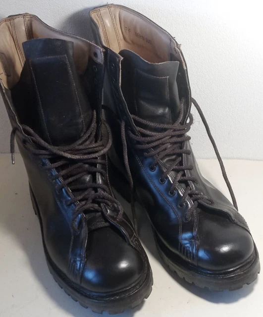 ANFIBI MILITARI N. 45 PARACADUTISTI MARRONE Scuro Suola Carrarmato