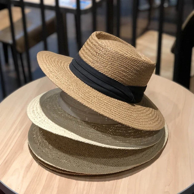 Chapeau Panama Pliable Anti UV - Chapeau De Paille Fedora Élégant Pour Plage Et Été, Homme Femme